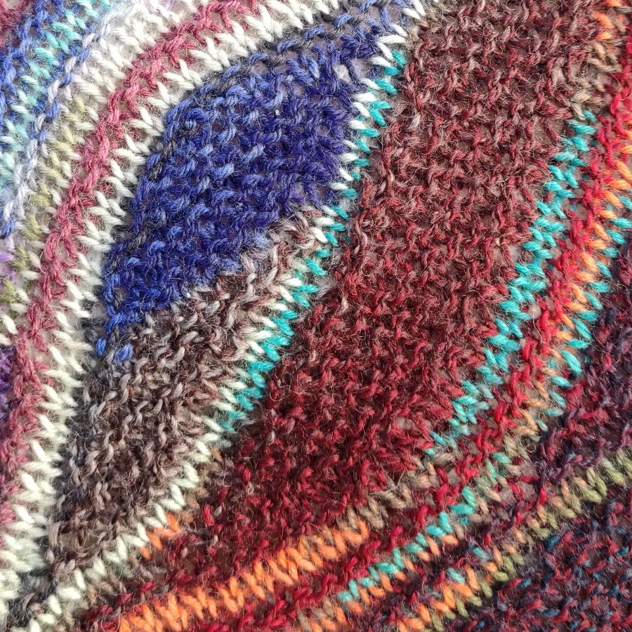 Fließfelder im Diagonalverlauf