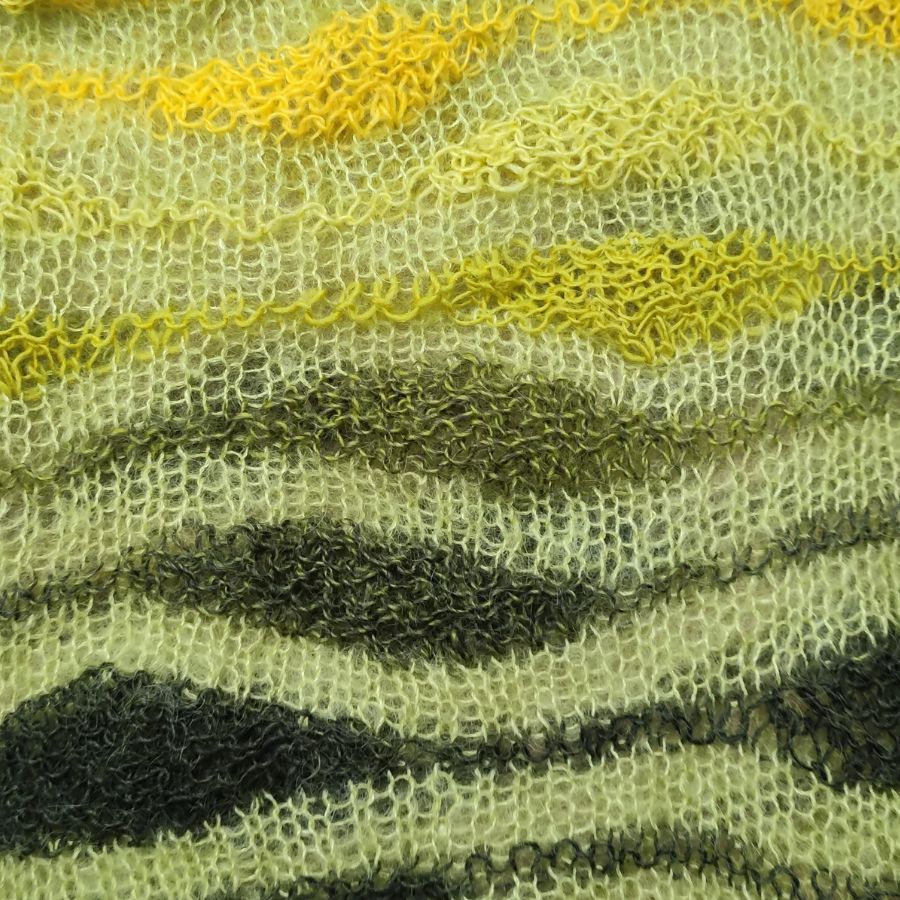 Verkürzte Reihen Fließfelder in einer Reihe